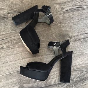 Circus Sam Edelman cosmo platform sandals black